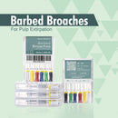 Waldent Barbed Broaches 25mm (Pack of 6)