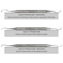 Waldent Gracey Curettes Set of 7