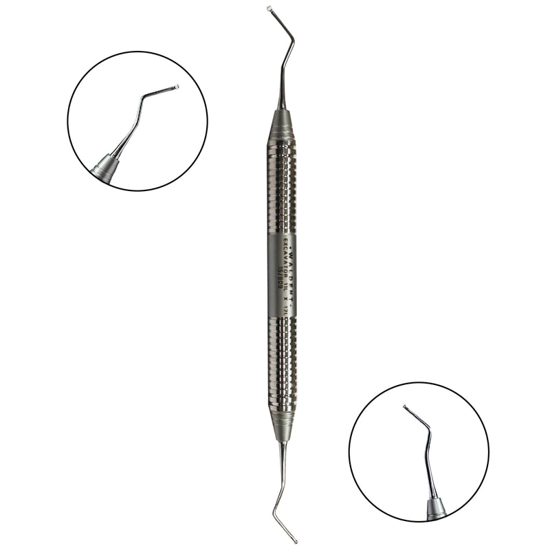 Waldent Spoon Excavator Hollow Handle 11L X 12L - (15/809)