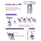 Waldent Stainless Steel Bone Mill