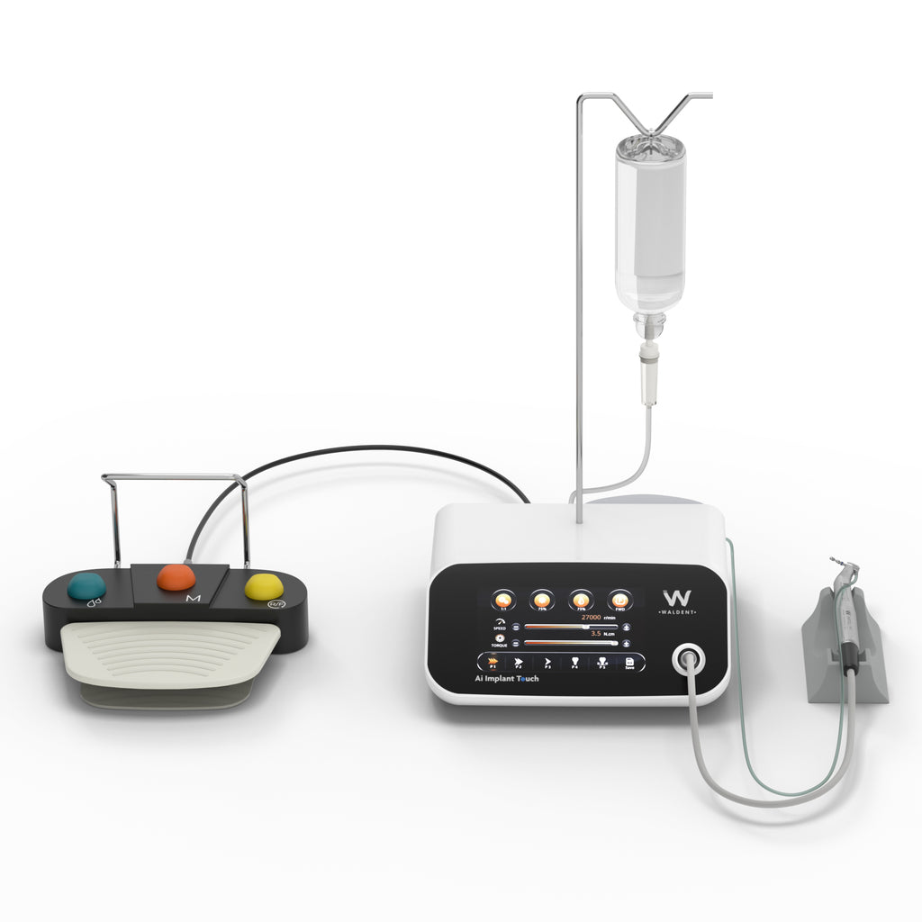 Waldent Ai Implant Touch Implant Motor With 1 Fiberoptic Implant Handp ...