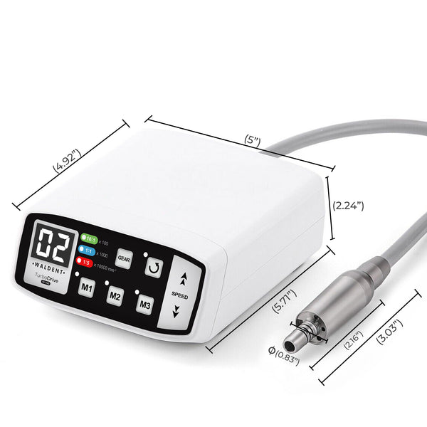 Waldent TurboDrive Brushless LED Electric Motor With 1:5 Increasing Handpiece (W-146)