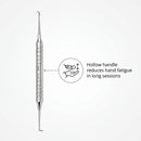 Waldent Goldman-Fox Periodontal Curette/Scaler No.21 – Hollow Handle (15/781) - Image 4