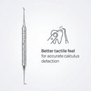 Waldent Goldman-Fox Periodontal Curette/Scaler No.21 – Hollow Handle (15/781) - Image 2