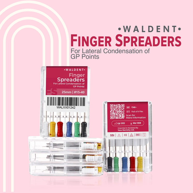 Waldent Finger Spreaders 25mm (Pack of 6)
