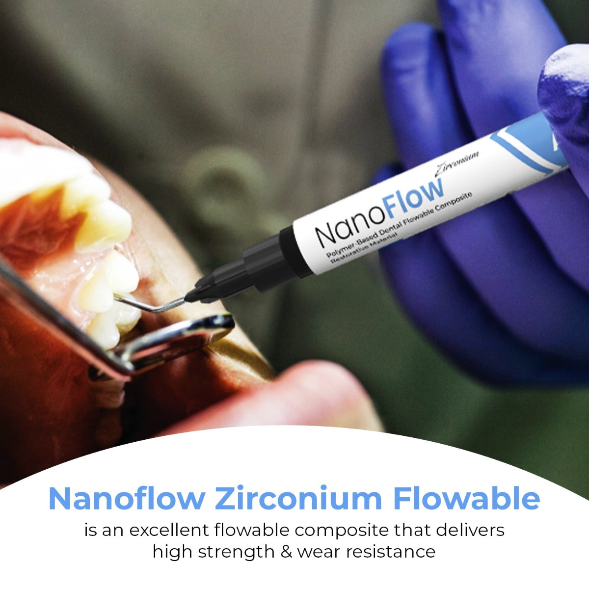Waldent Alchem NanoFlow Zirconium Flowable Composite Kit (Pack of 4 ...