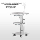 Waldent Heavy-Duty Dental Utility Trolley For Intraoral Camera - Image 10