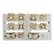 Waldent Rubber Dam Clamps Kit Titanium Gold (set of 11) (K16/3)