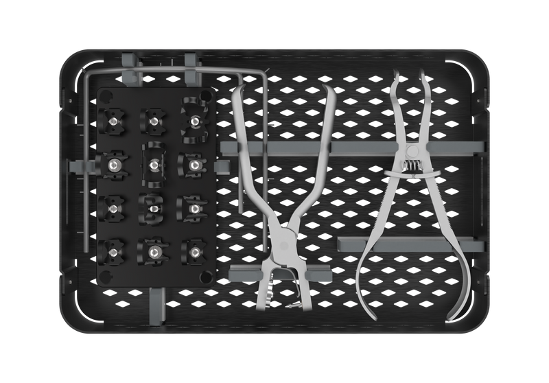 Waldent Stainless Steel Rubber Dam Instrument Kit