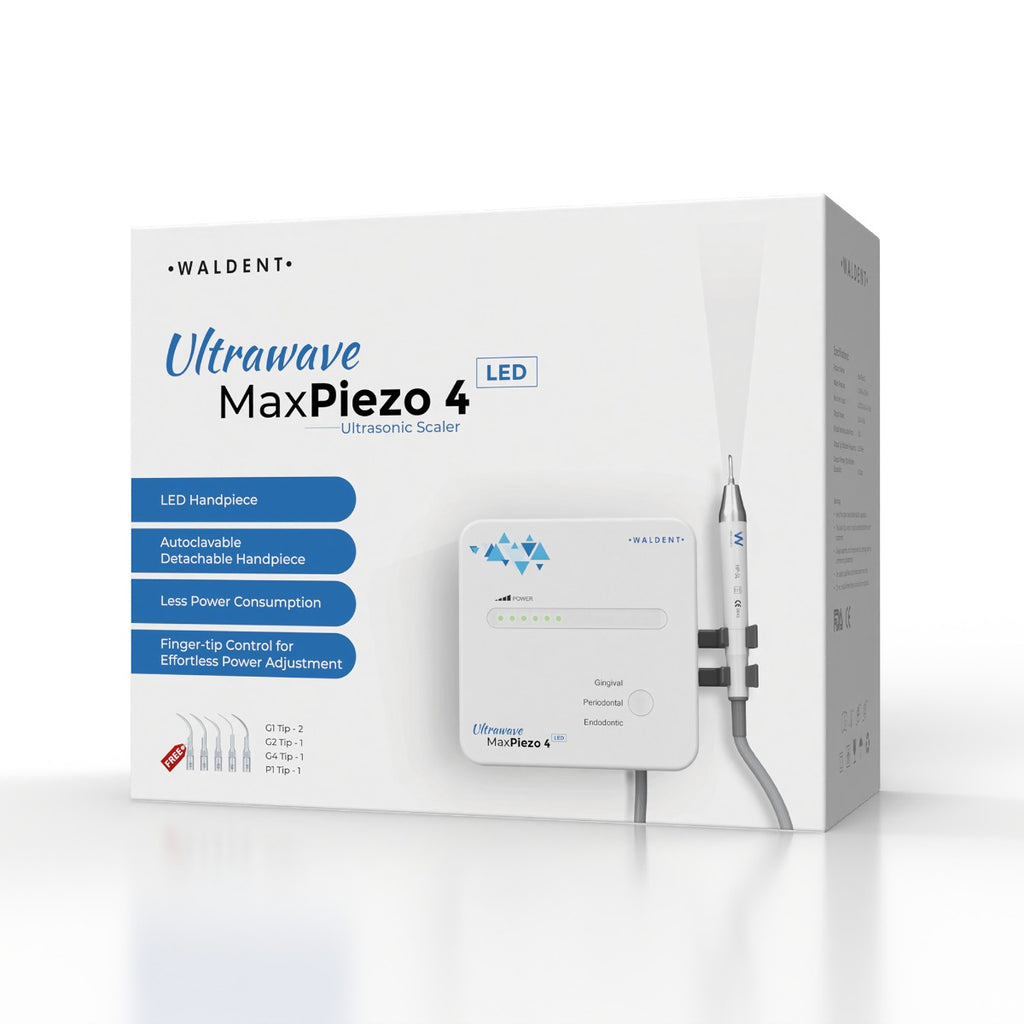 Waldent Ultrawave MaxPiezo 4 LED Ultrasonic Scaler – Waldent.com