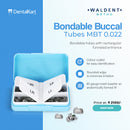 Waldent Ortho Bondable Buccal Tubes MBT 0.022 (Pack of 20 Sets)