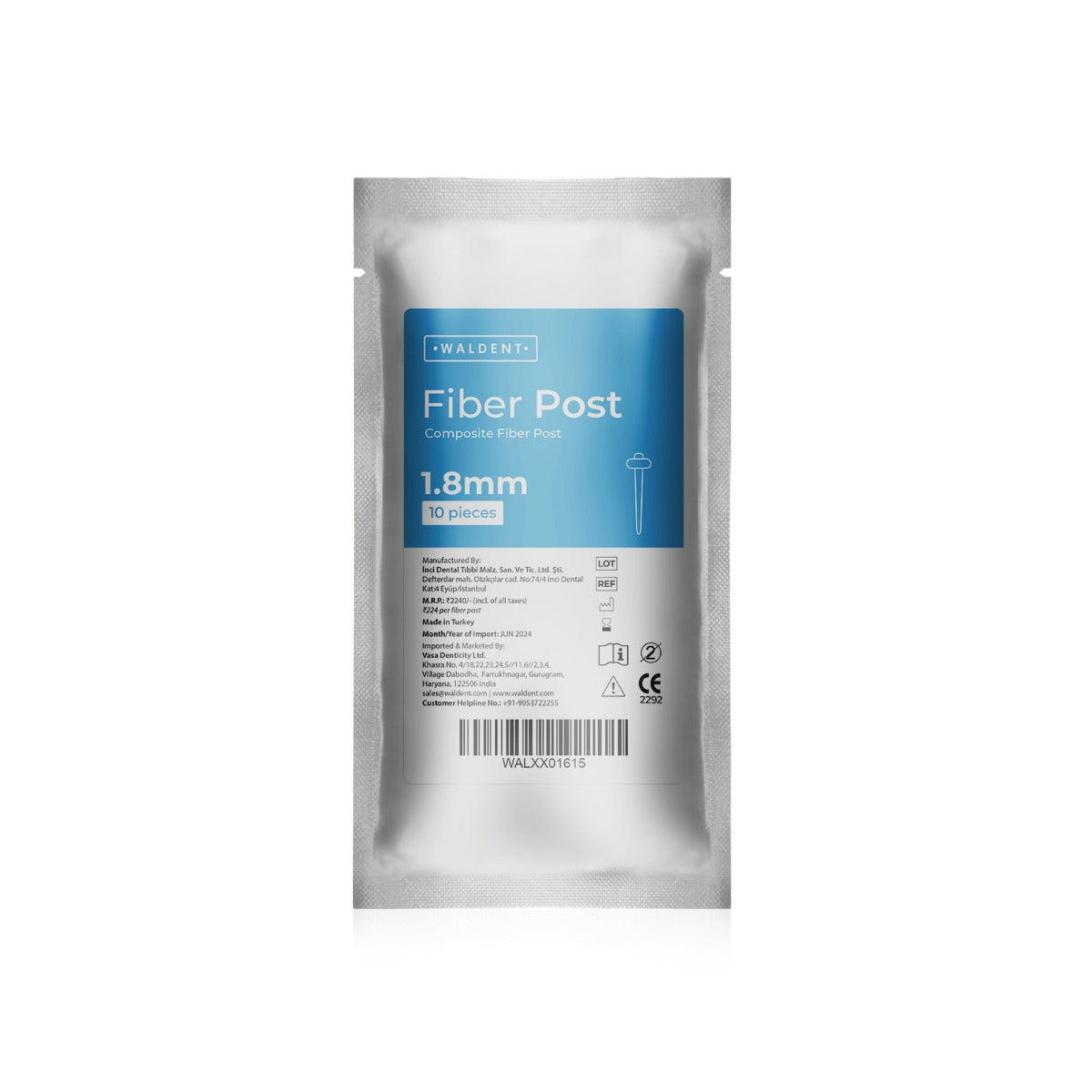 Waldent Radiopaque Composite Fiber Post Kit – Waldent.com