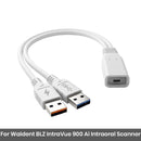 Waldent BLZ IntraVue 900 Ai Intraoral Scanner Calibration Cable (USB Type) - Image 2