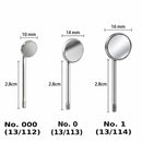 Waldent Rhodium Coated Mouth Mirror Tops (Pack of 1) - Image 27