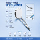 Waldent Rhodium Coated Mouth Mirror Tops (Pack of 1) - Image 30