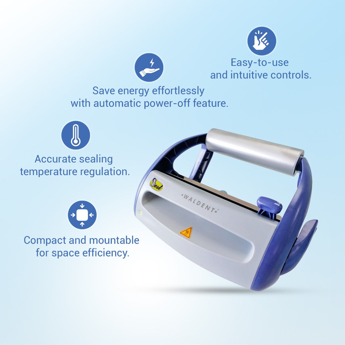 Waldent SteriSeal Pro Sealing Machine – Waldent.com