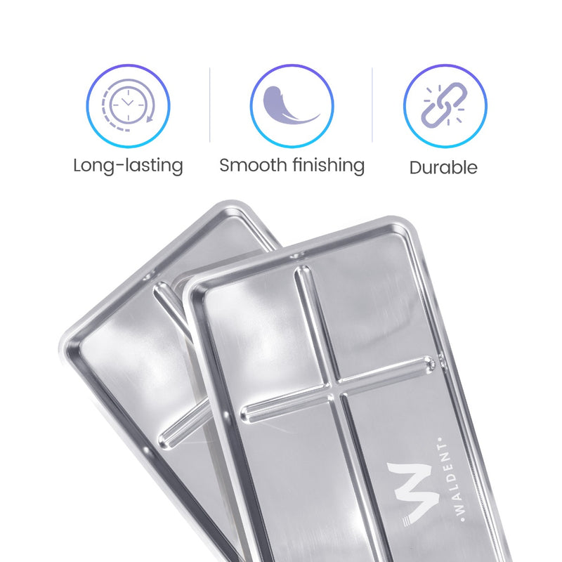 Waldent Instrument Tray (Stainless steel)