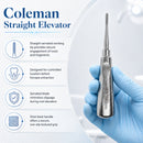 Waldent Coleman Straight Serrated Root Elevator 2/117 - Image 4