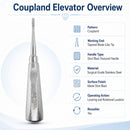 Waldent Coupland Root Elevator with Shot Blast Handle (2/118) - Image 5