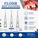 Waldent Flohr Root Elevators with Shot Blast Handle - Image 5