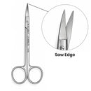 Waldent La Grange Double Curved Saw Edge Scissors 12cm (3/160) - Image 5