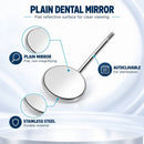 Waldent Mouth Mirror Essentials Combo – 12 Plain Tops (No.5) + 12 Handles (13/103) - Image 6