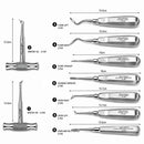 Waldent Root Elevator Instruments Kit - Set of 9 (K2/5) - Image 2