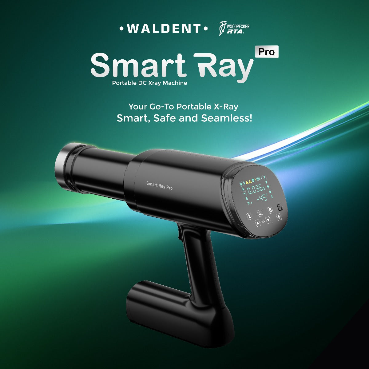 Five Smart Rays Woodpecker RTA Smart Ray Pro Portable DC Xray Machine By Waldent ...