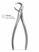 Waldent Tooth Extraction Forceps Lower Molars No. 86B (1/166) - Image 3