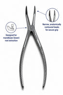 Waldent Tooth Extraction Forceps Lower Roots No. 845 (1/165) - Image 5