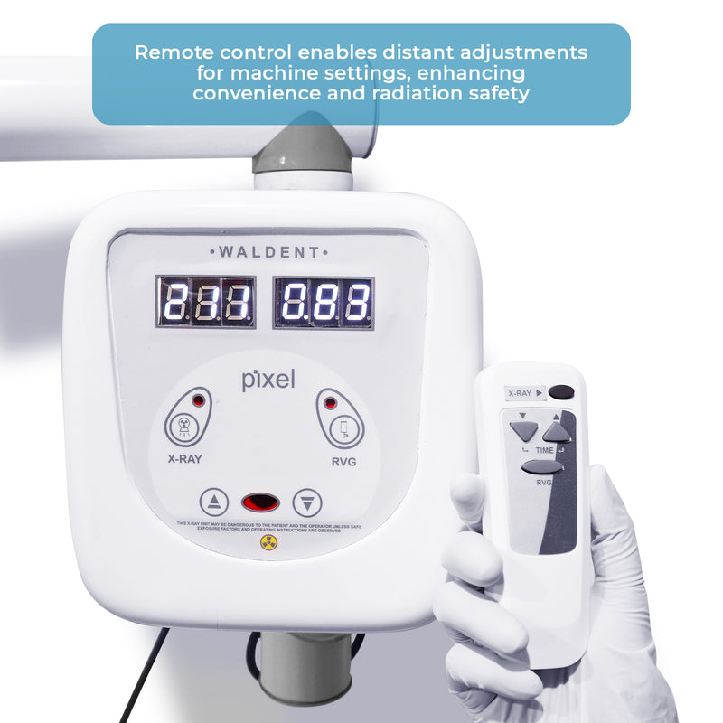Waldent Pixel Wall Mount X-Ray Machine (AERB Approved) (Scissor Arm)