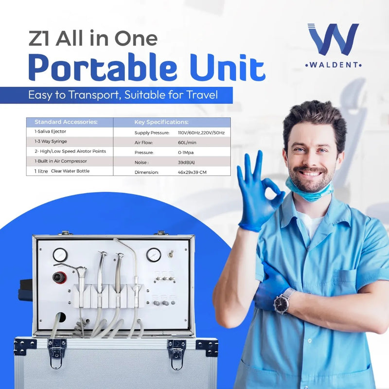 Waldent Z1 All in One Portable Unit