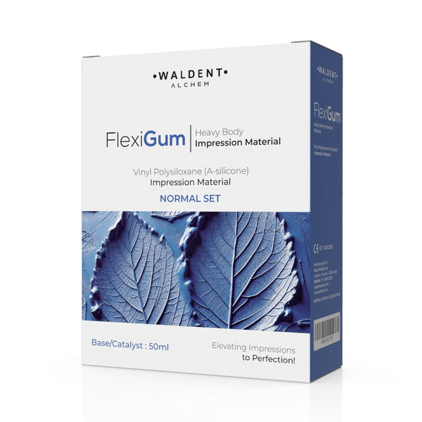 Waldent FlexiGum A-Silicone Soft Putty Impression Material Set