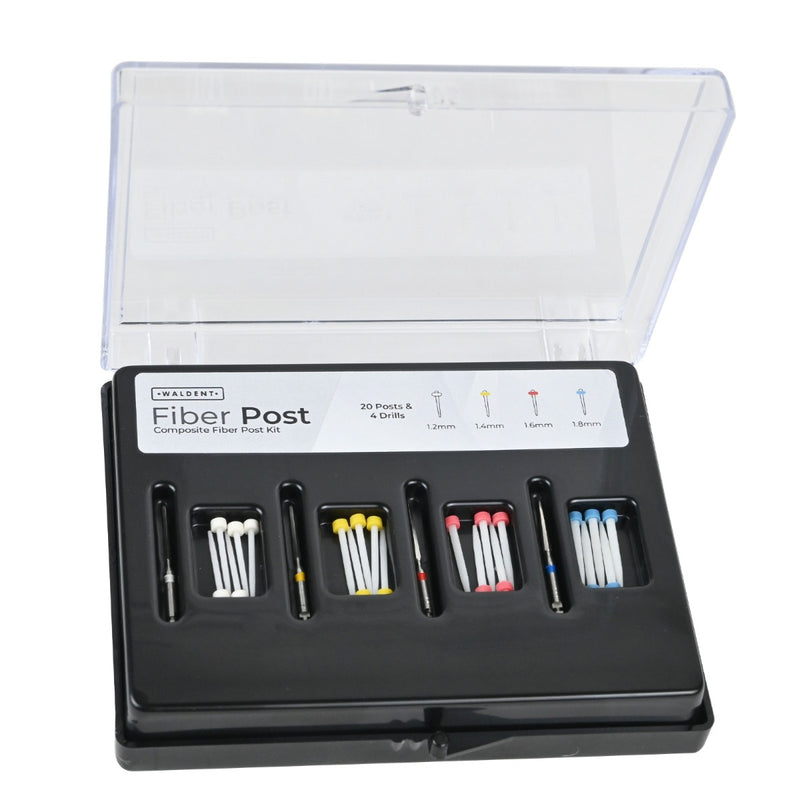 Waldent Radiopaque Composite Fiber Post Kit