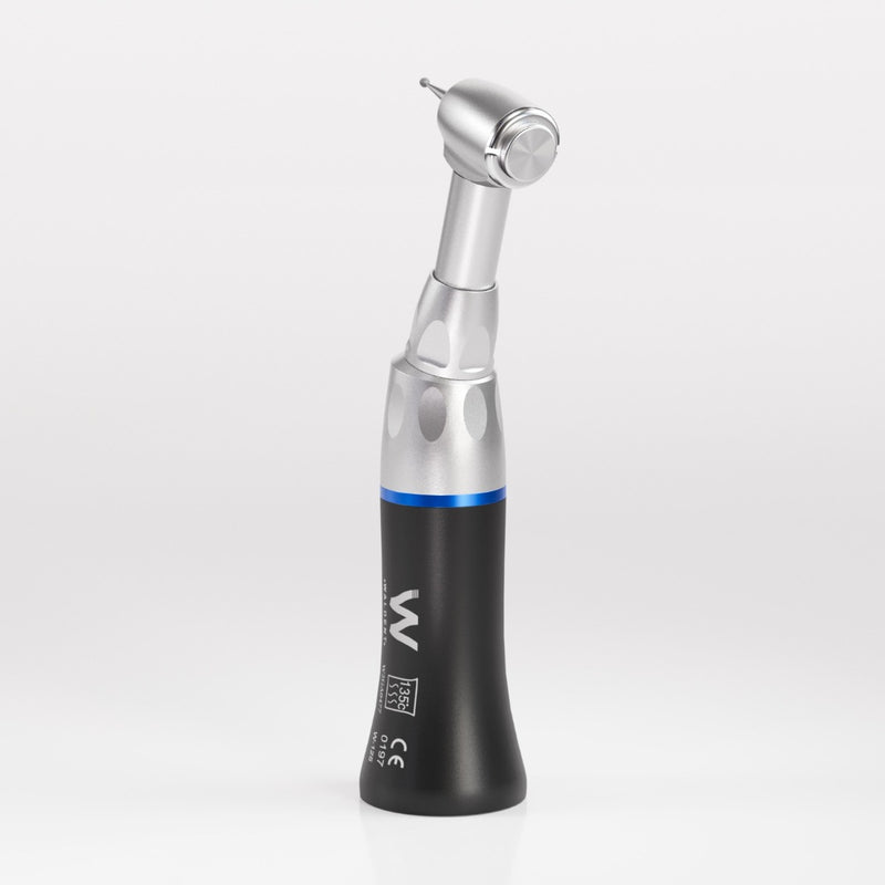 Waldent Push Button Contra-angle Handpiece - Black (W-125)