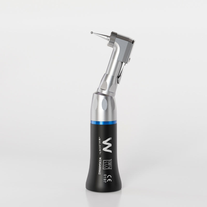 Waldent Push Button Contra-angle Handpiece - Black (W-125)