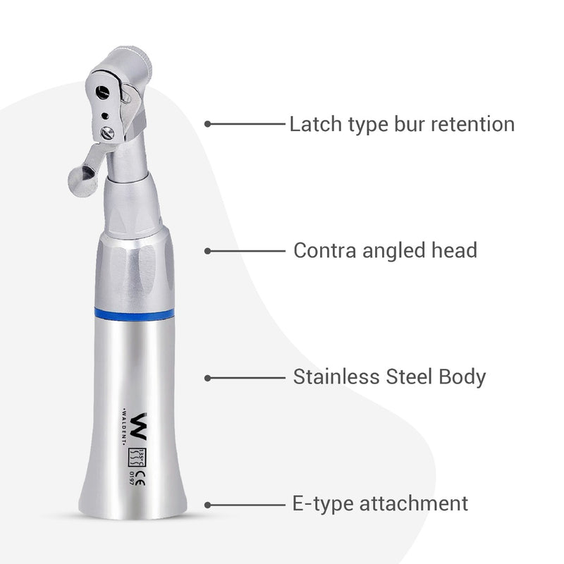 Waldent Airmotor Set With Straight And Contra Handpiece