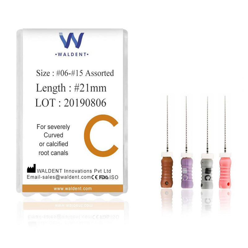 Waldent C Files 21mm ( Pack of 4 ) – Waldent.com
