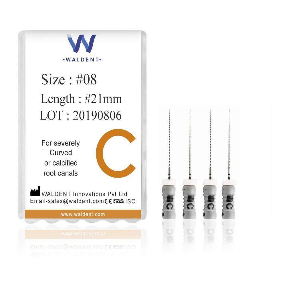 Waldent C Files 21mm ( Pack of 4 ) – Waldent.com