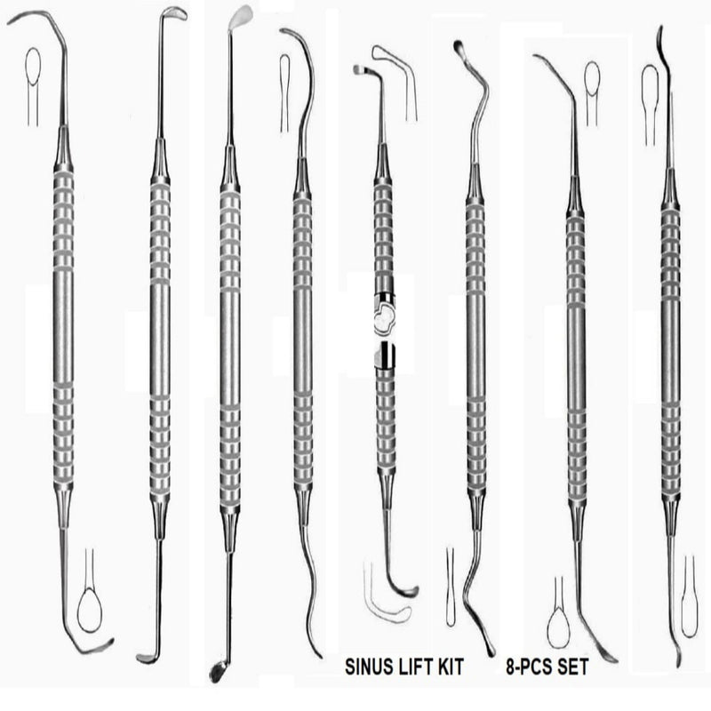 Waldent Sinus Lift Kit 8Pcs Set (K19/6)