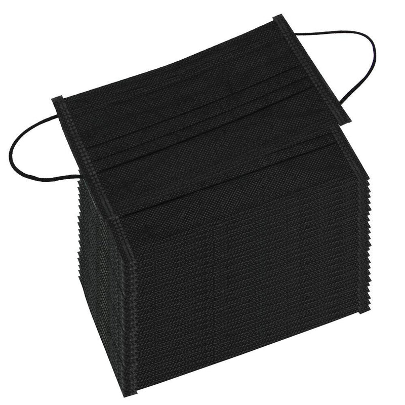 Waldent Face Mask 4 Ply  Black