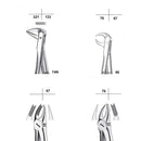 Waldent Pedodontic Extraction Forceps Kit - Premium (set of 7) K1/9
