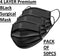 Waldent Face Mask 4 Ply  Black