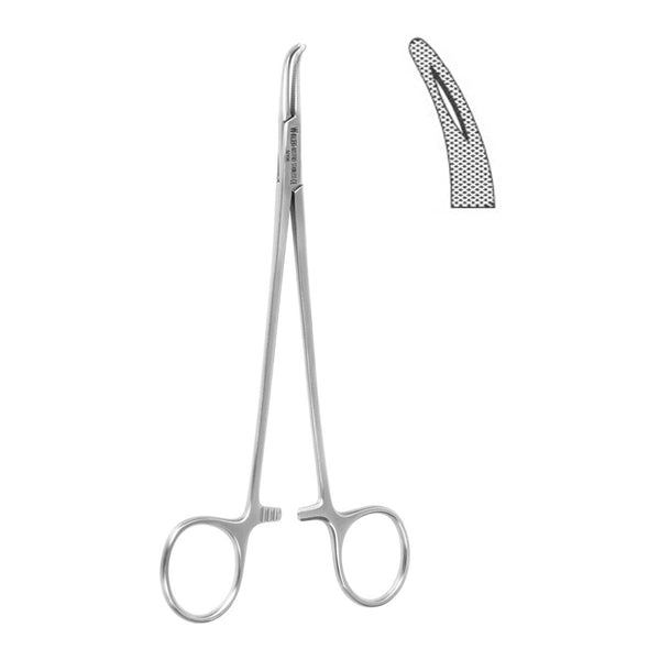 Medentra Mayo Hegar Needle Holder – 14cm Straight, Locking Hemostat Forceps, Stainless Steel