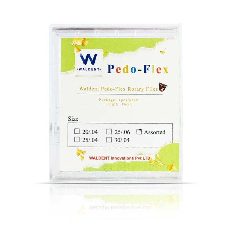 Peddy Files Waldent Pedo-Flex Files For Kids #16mm Assorted (Pack of 4) – Waldent.com