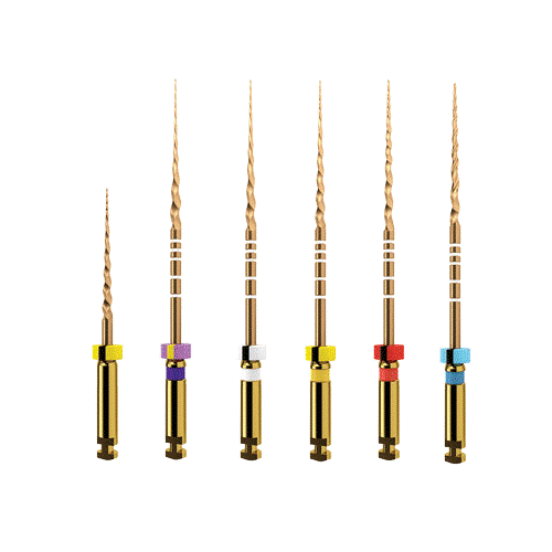 Waldent Premium Taper Gold Rotary Files S1 31m