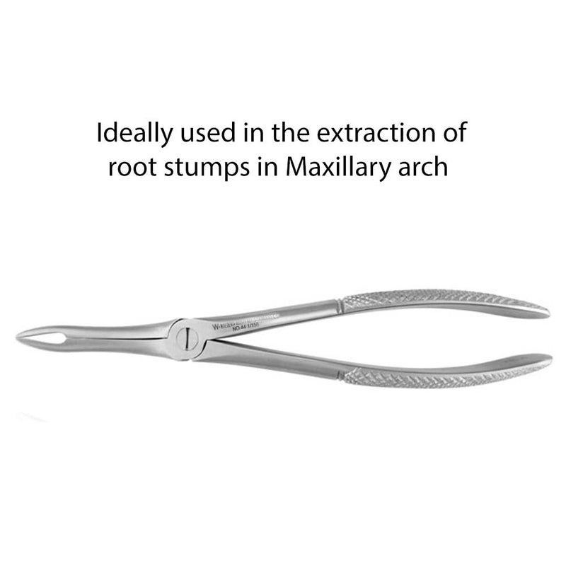 Waldent Tooth Extraction Forceps Upper Roots No.44 (1/158)