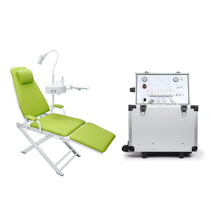 Waldent Portable Unit + Dental Chair Combo