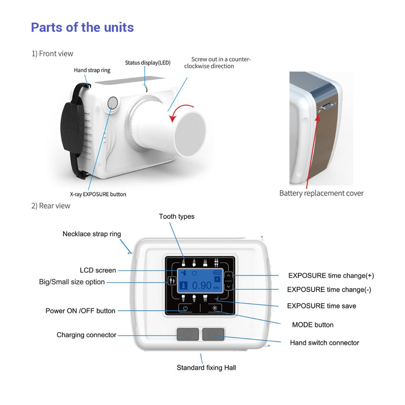 Waldent V-Light ECO X-Ray Machine