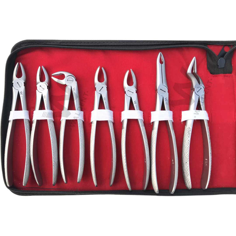 Waldent Extraction Forceps Kit Set of 14